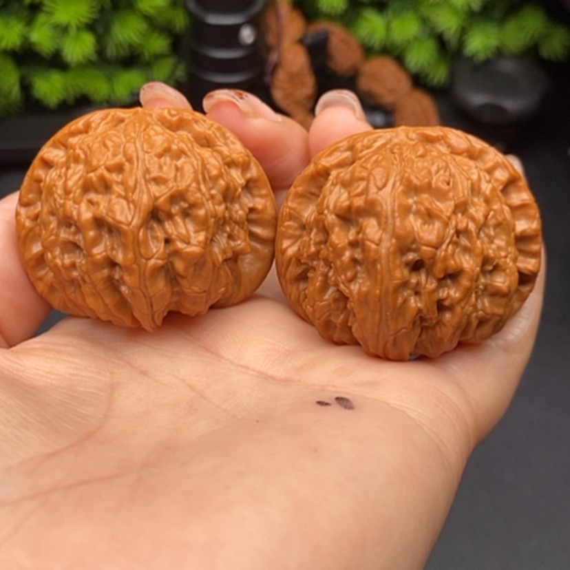 【闪购商品】文玩核桃把件狮子头