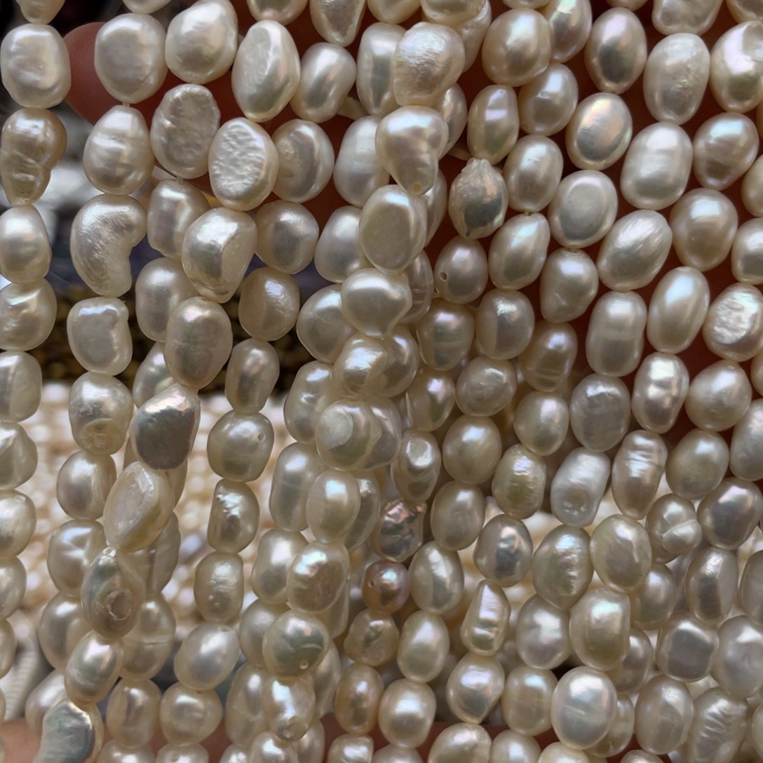 玛瑙/玉髓未镶嵌珠宝半成品天然珍珠1条馒头形卡7左右