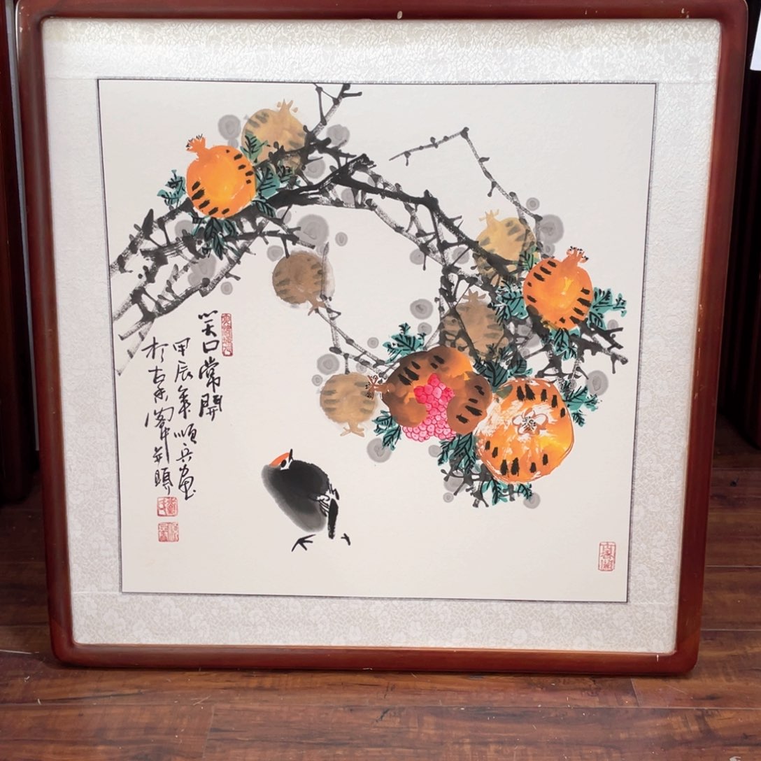 国画带框尺寸63*63厘米