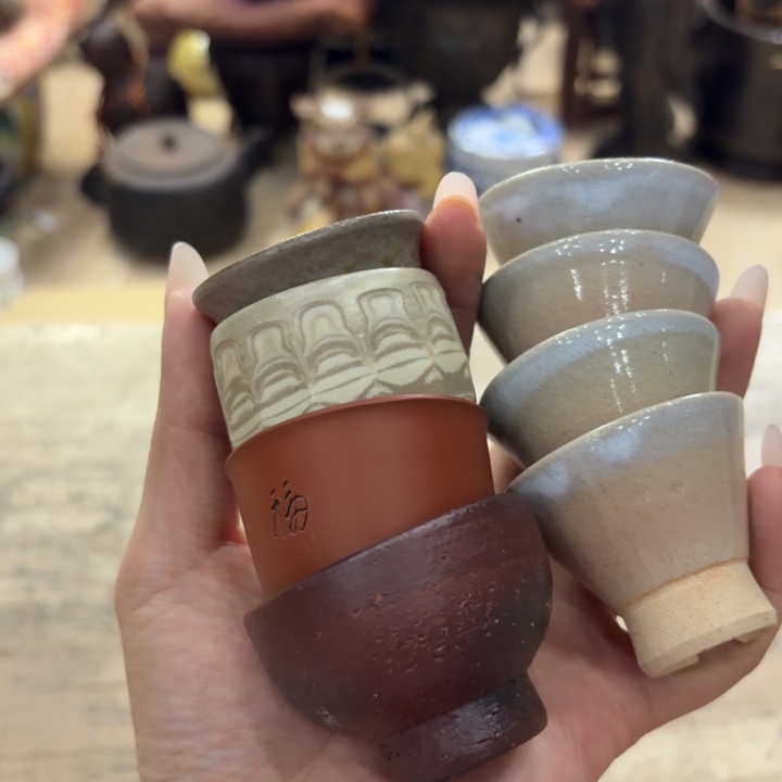 陶瓷古美术置物摆件
