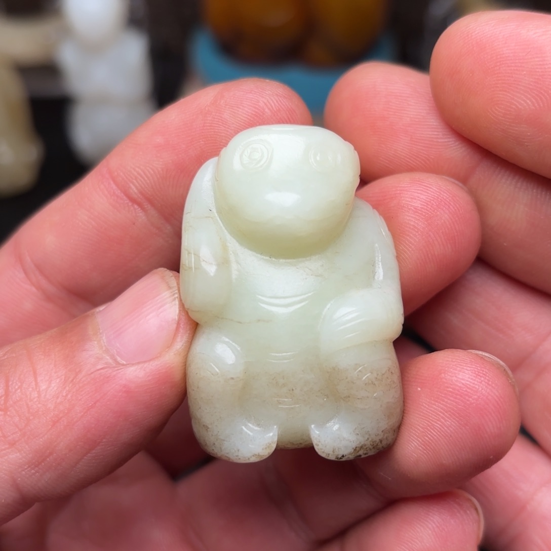 和田玉吊坠(不含链)未镶嵌