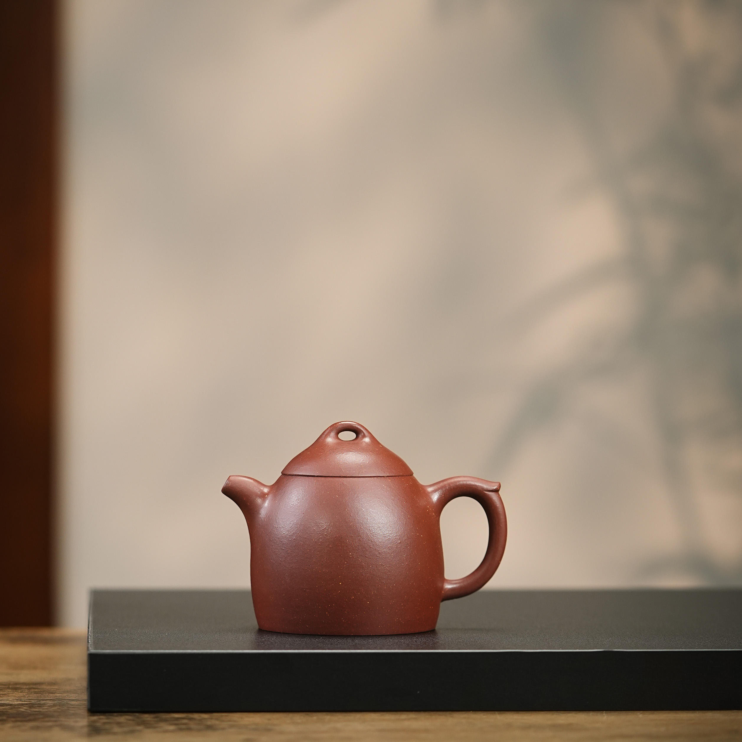 范家壶庄《秦权》五号底槽清200cc好礼系列手工紫砂壶