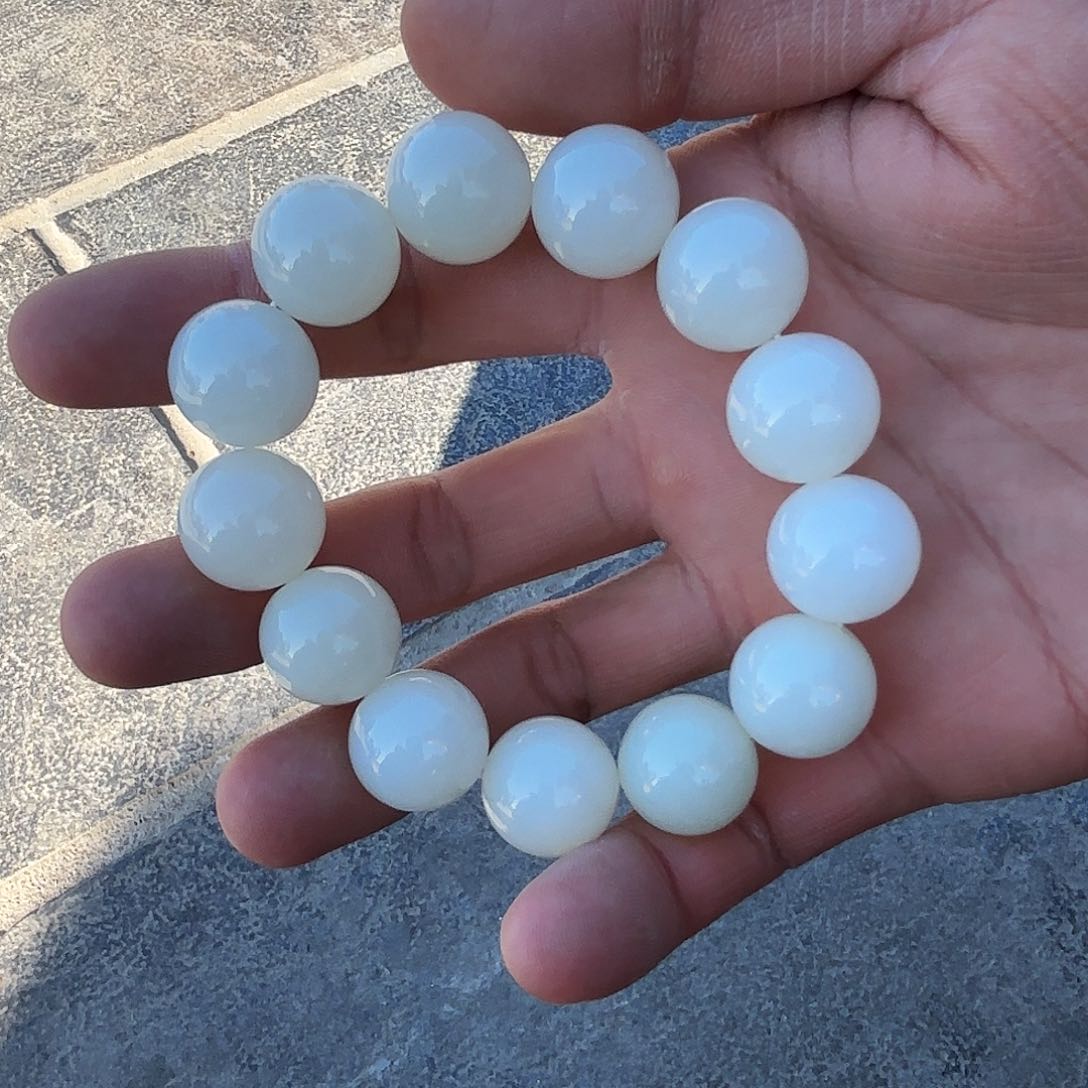 和田玉手链未镶嵌