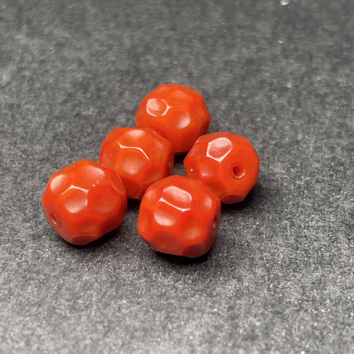 川料老型无相10mm一颗凉山瓦西满肉柿子红