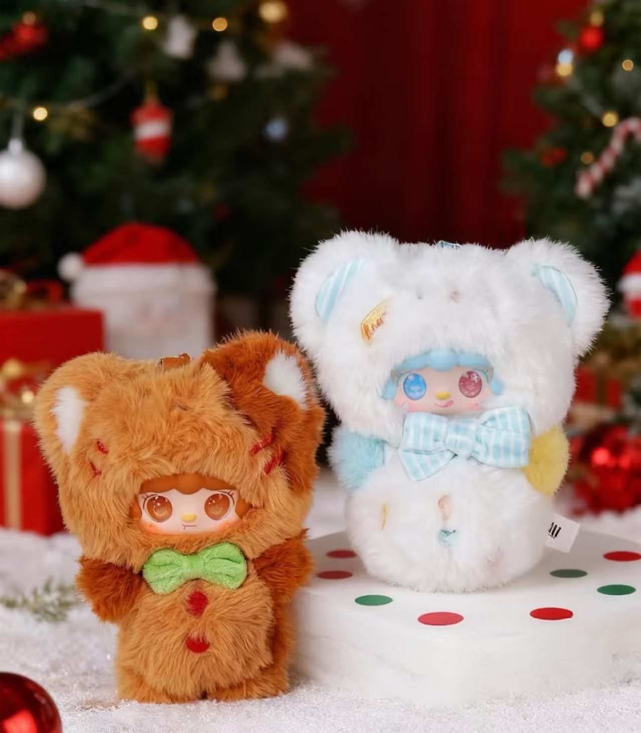 【斑马拆盒】氧氧圣诞叮叮铛潮玩盲盒