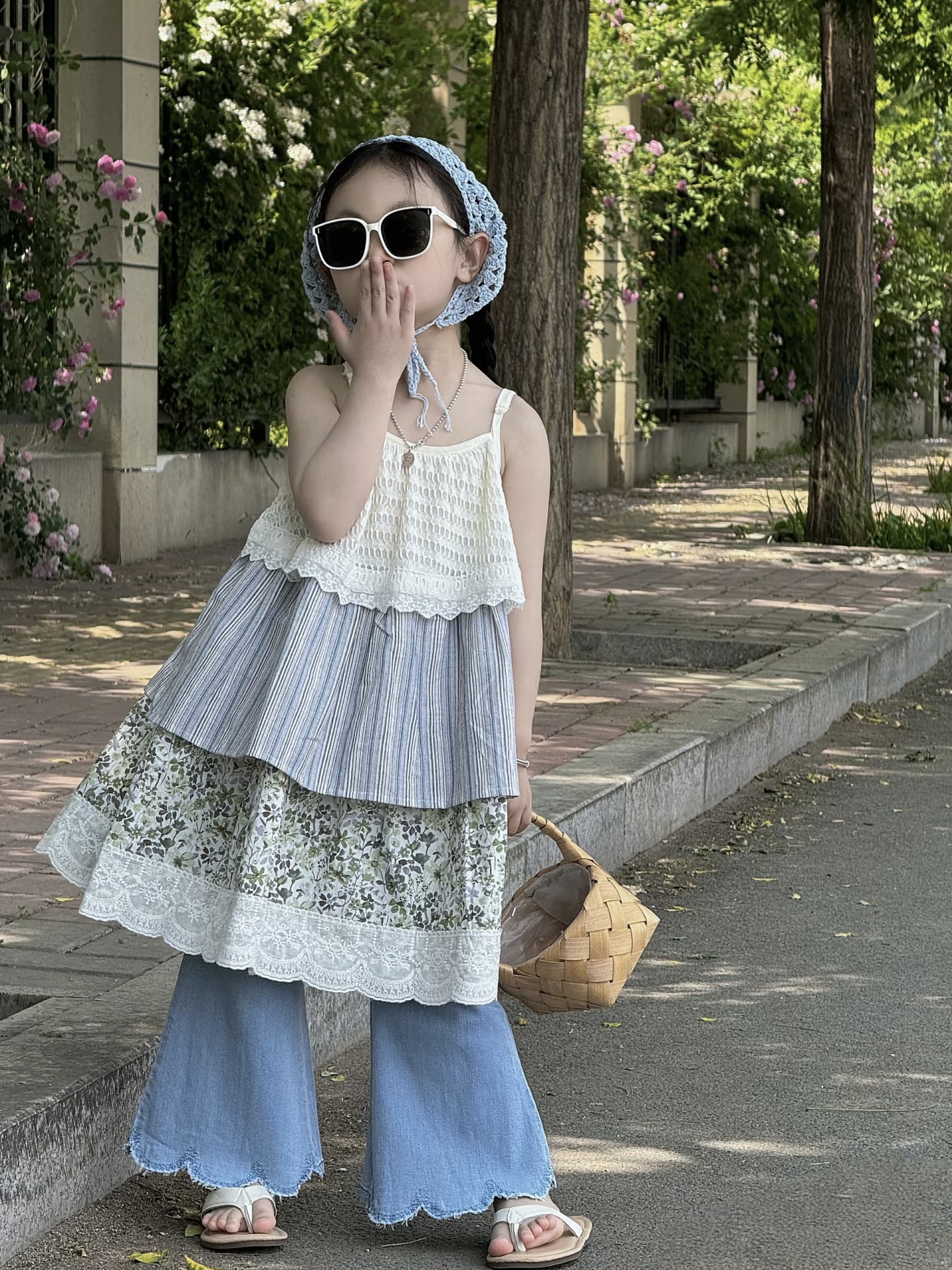 2025秋冬新款女小童洋气女童套装系列公主裙衣服款