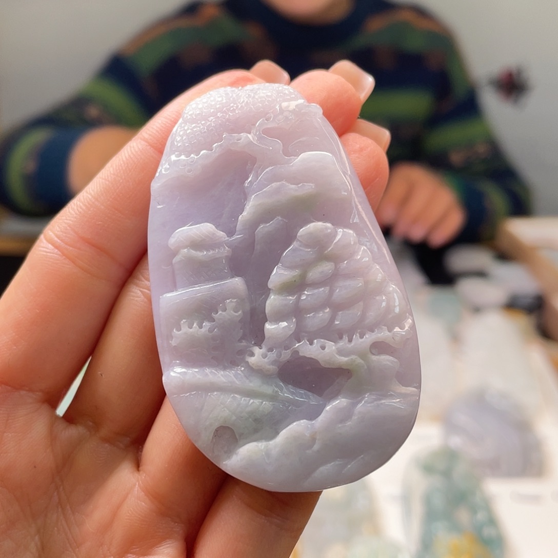 翡翠吊坠(不含链)未镶嵌