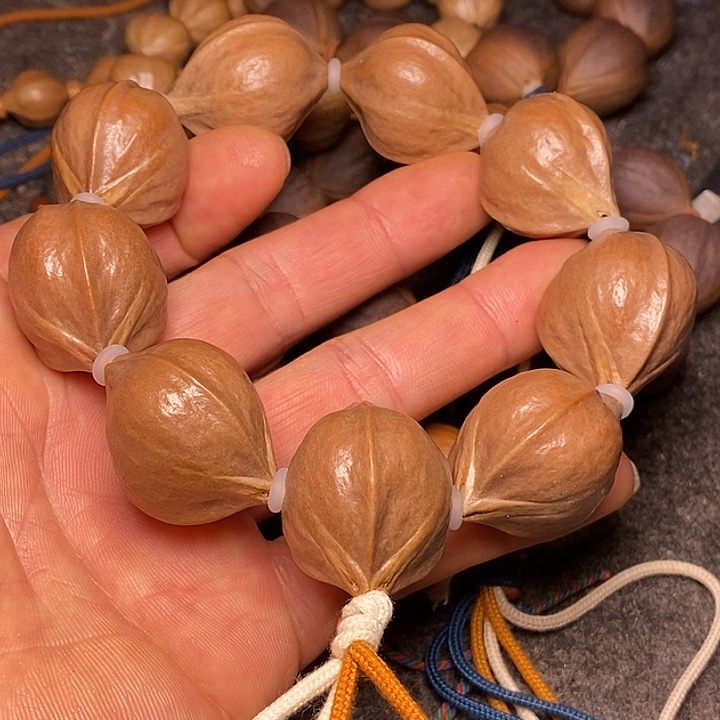 橄榄核手串2.4尺寸49号