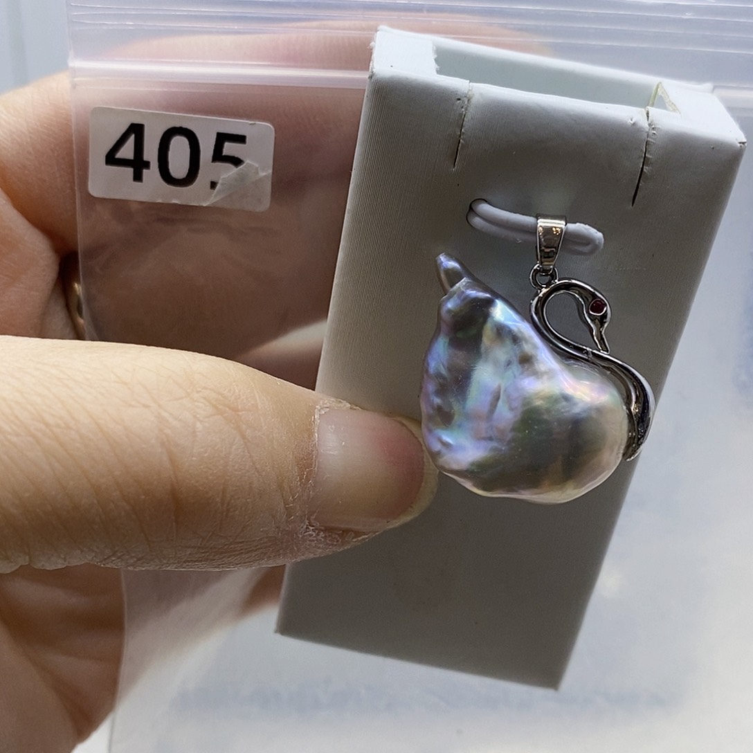 颈饰合金淡水珍珠