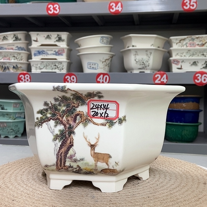 紫砂花盆紫砂花盆