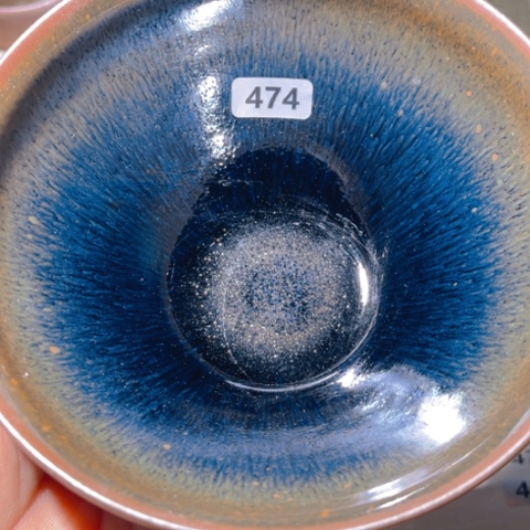 茶盏原矿原釉柴烧建盏