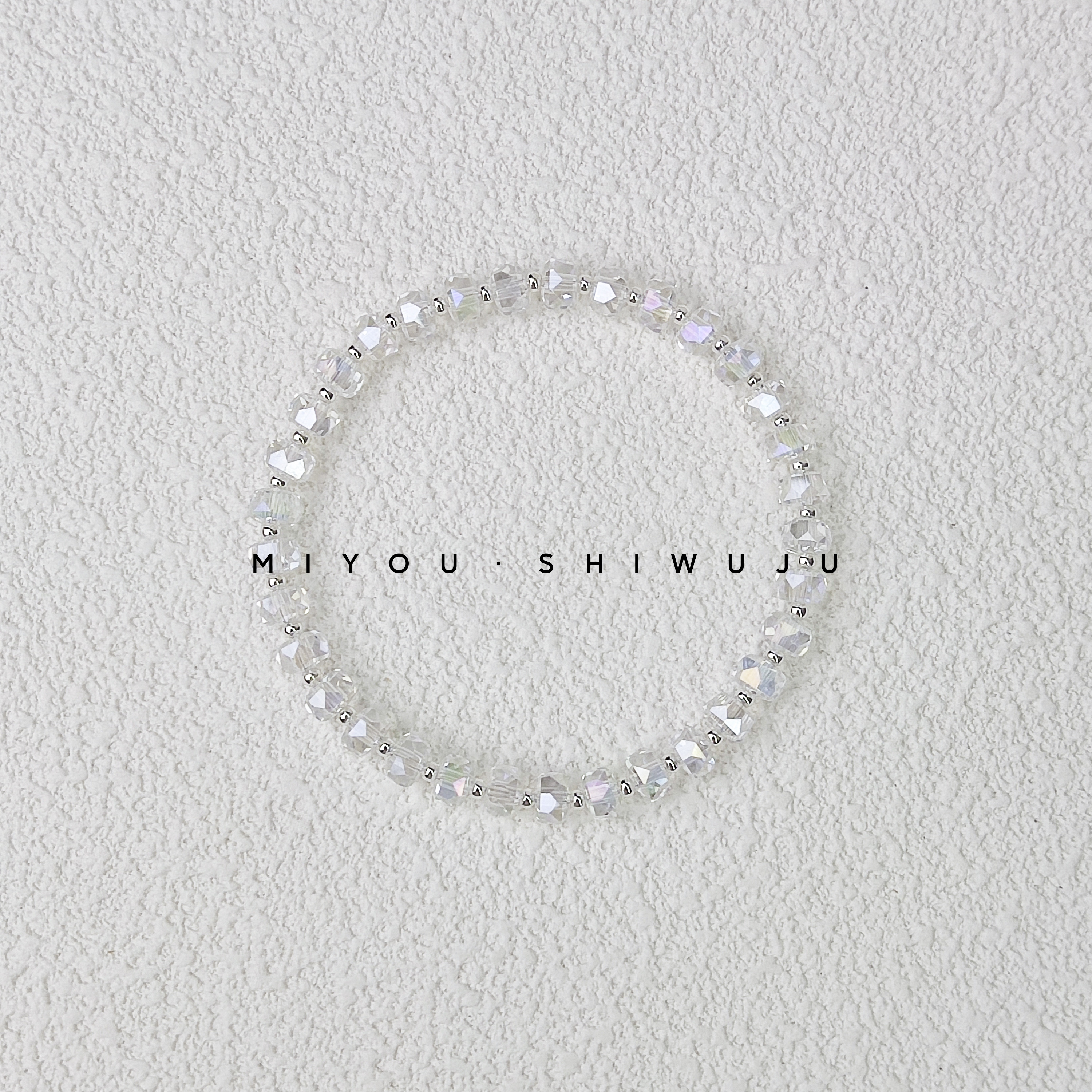 925银手链 【滚滚】手工气质百搭时尚简约弹力ins韩版