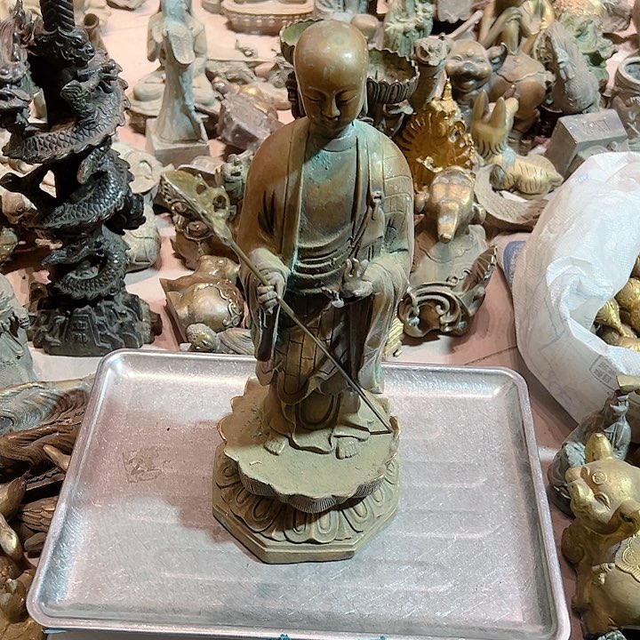 小*星黄铜摆件工艺品，