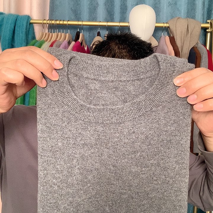 山羊绒男士圆领3XL