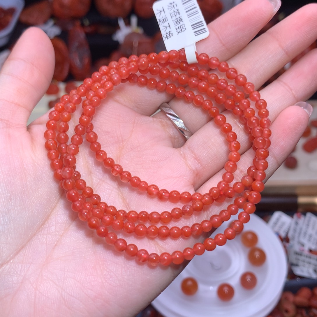 *****琥珀未镶嵌珠宝奇石小米珠4