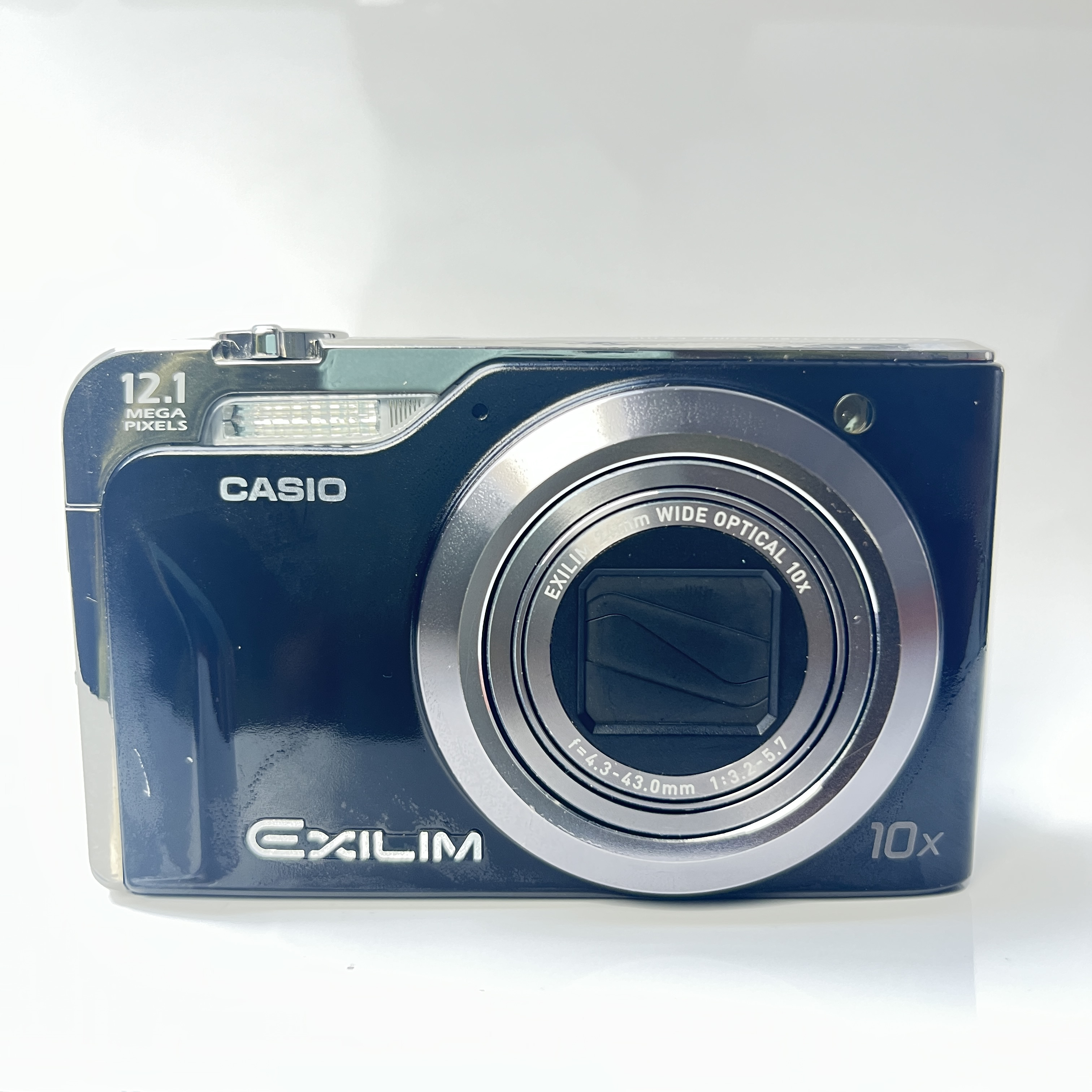 95新 Casio/卡西欧 h10黑1210万像素10倍变焦数码相机