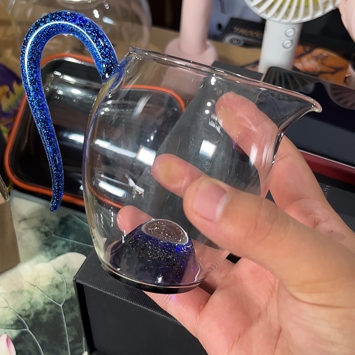 @****孤品 斑斓公道杯 