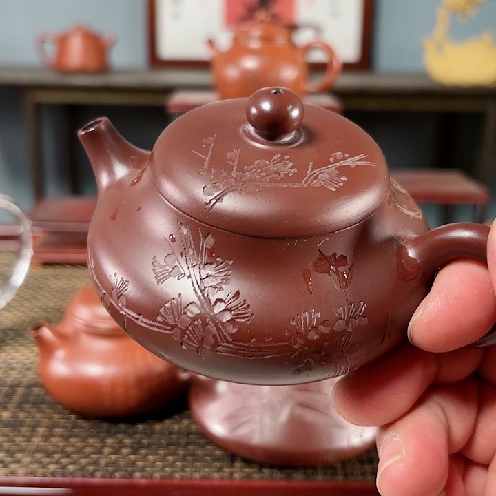 ?**?宜兴原矿手工紫砂壶