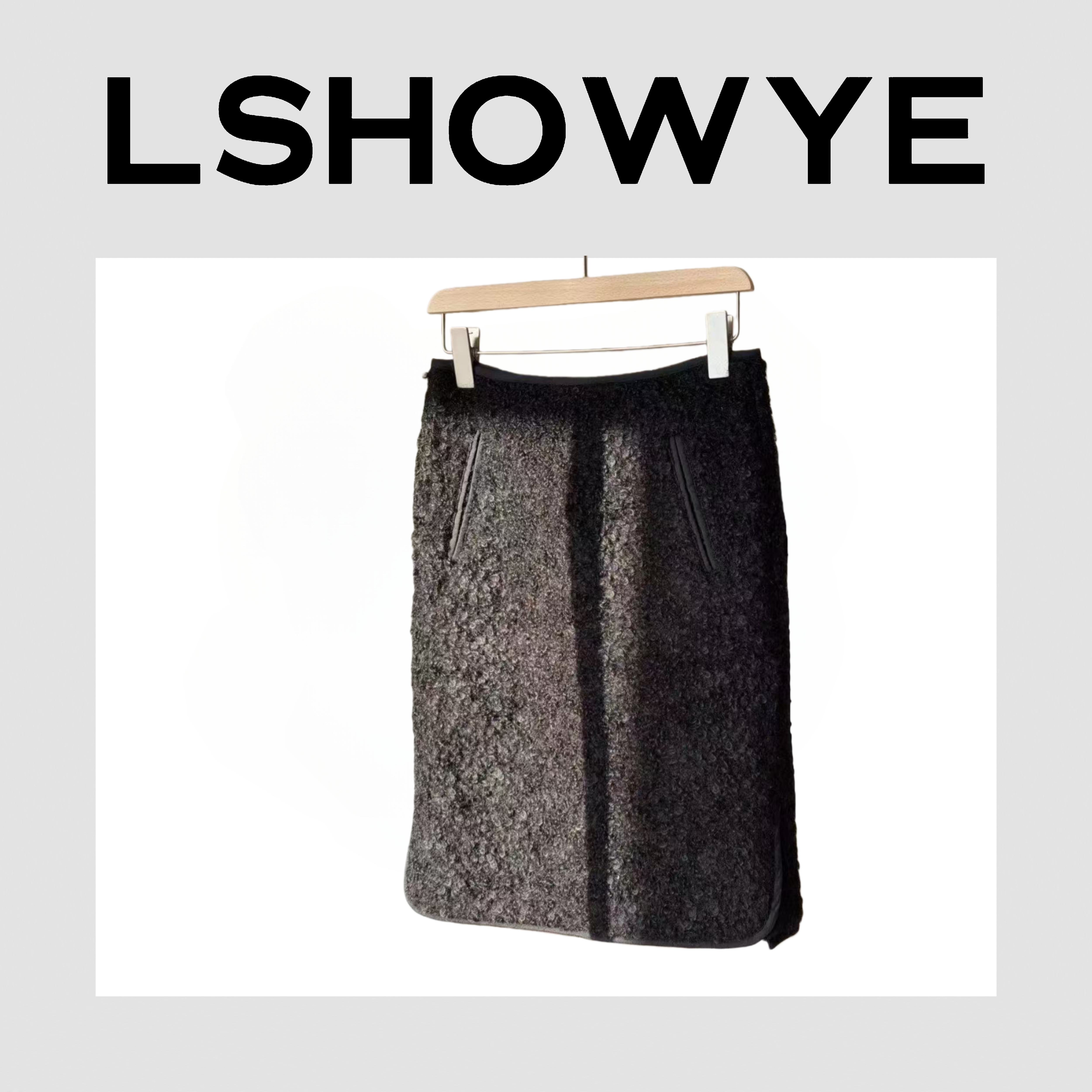LSHOWYE｜卷毛半裙 R25120102