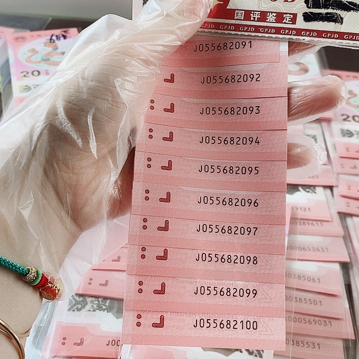 塑料蛇钞标十055682091如意号