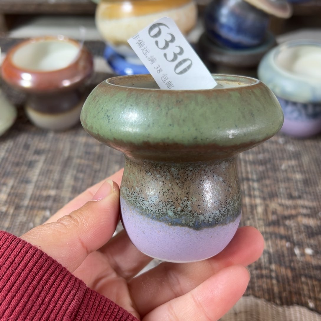 陶瓷景德镇手工花盆