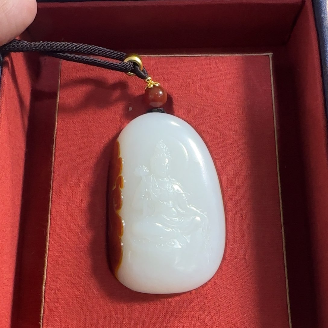 和田玉挂件未镶嵌