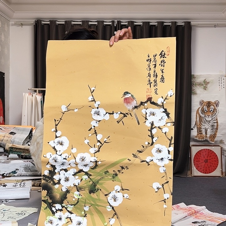 国画纯手绘图纯手绘