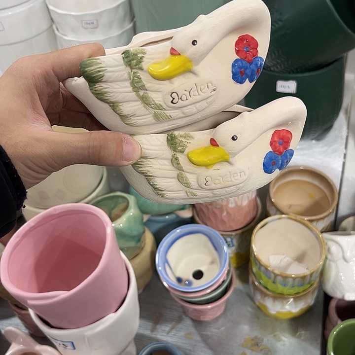 福利价陶瓷花盆全场10包邮