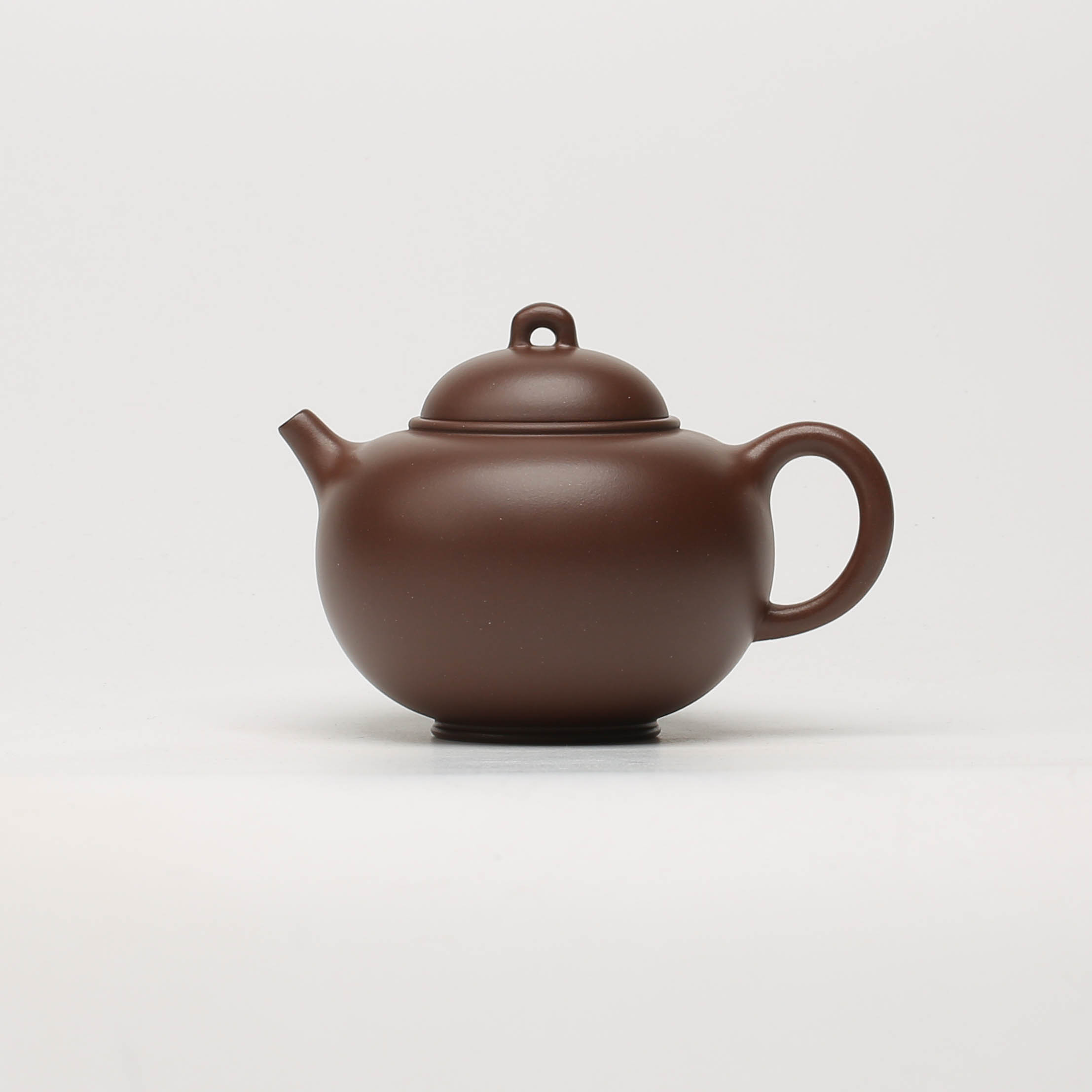 汪汪茶器 圆容 紫泥 150cc 家用紫砂壶