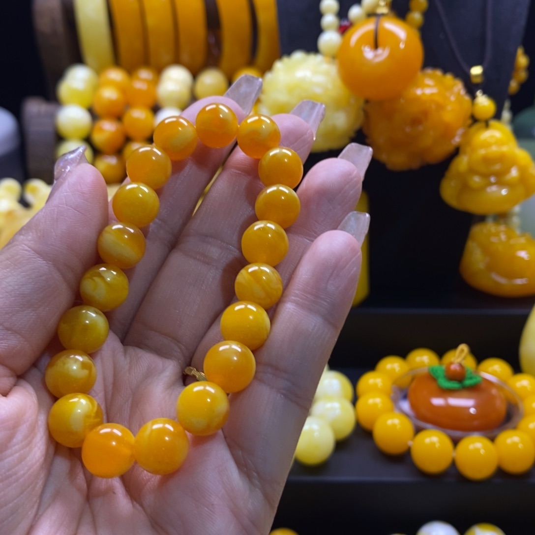 ღ***꧔非金属老料10手串全品