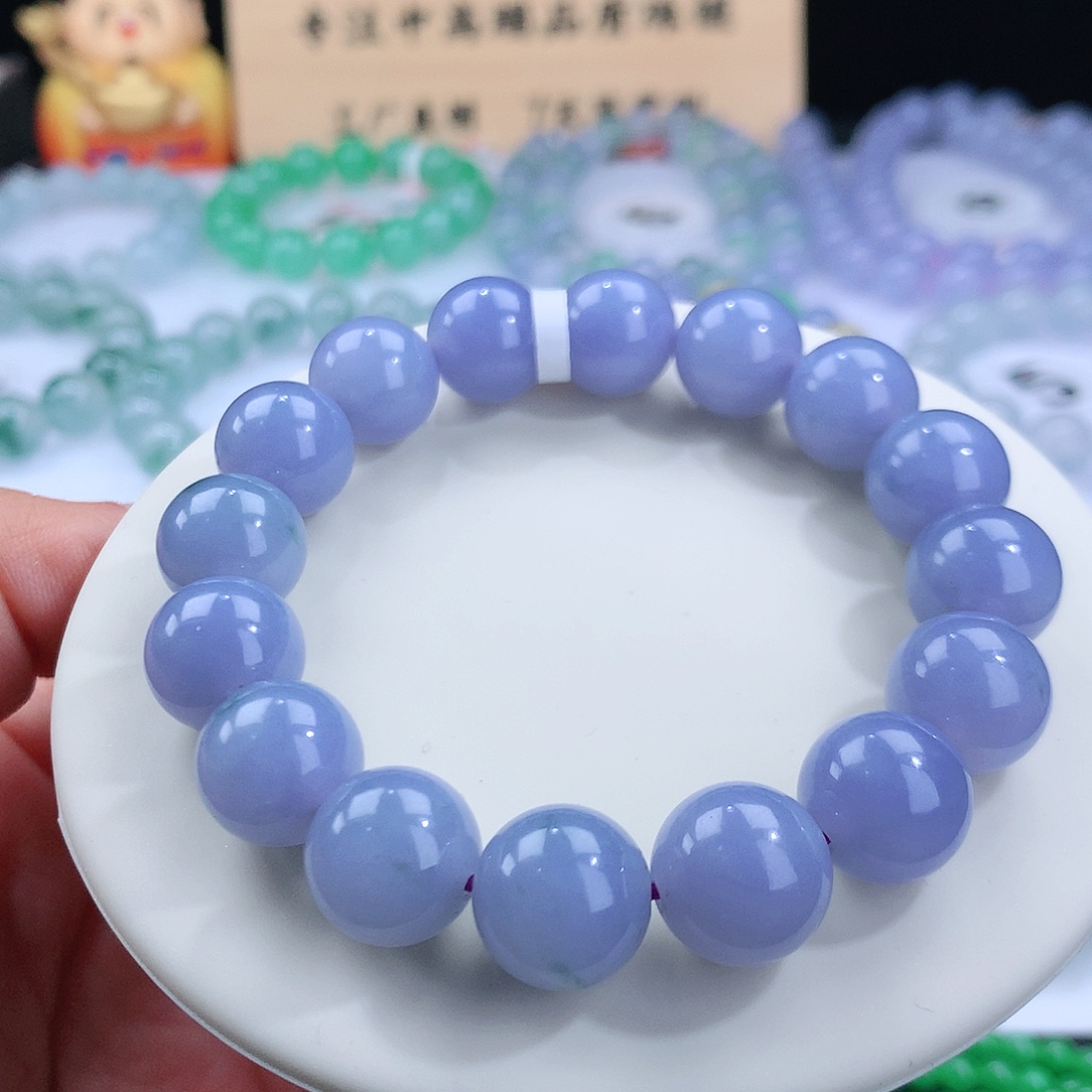 翡翠手链未镶嵌卡12