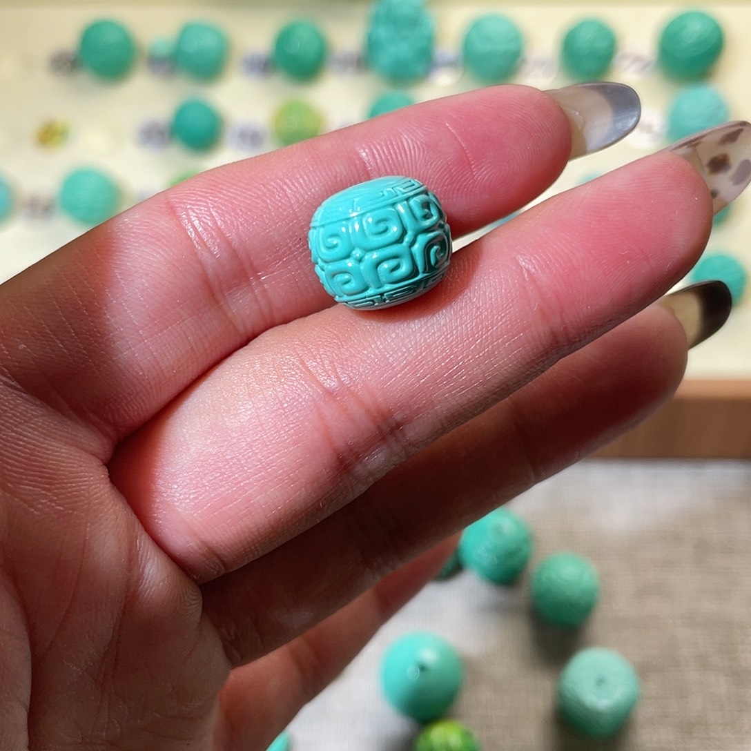 手工雕刻配饰配珠卡13+