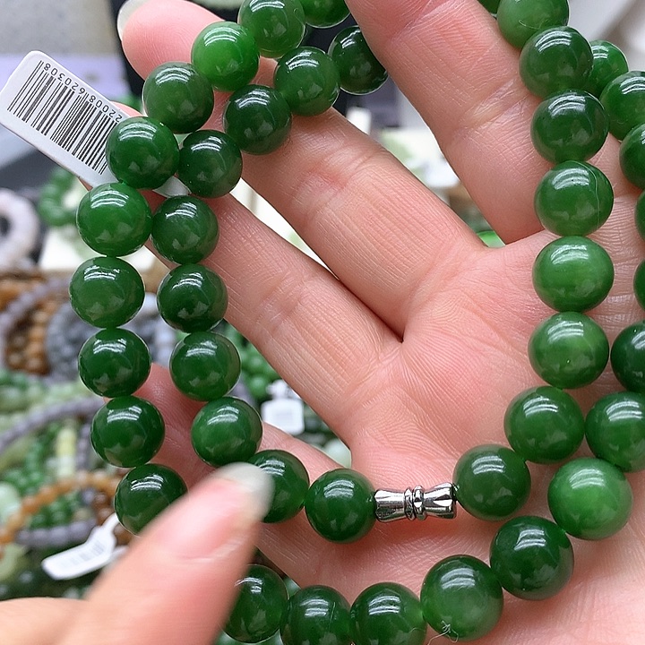 【闪购商品】和田玉手链未镶嵌付***正10.2