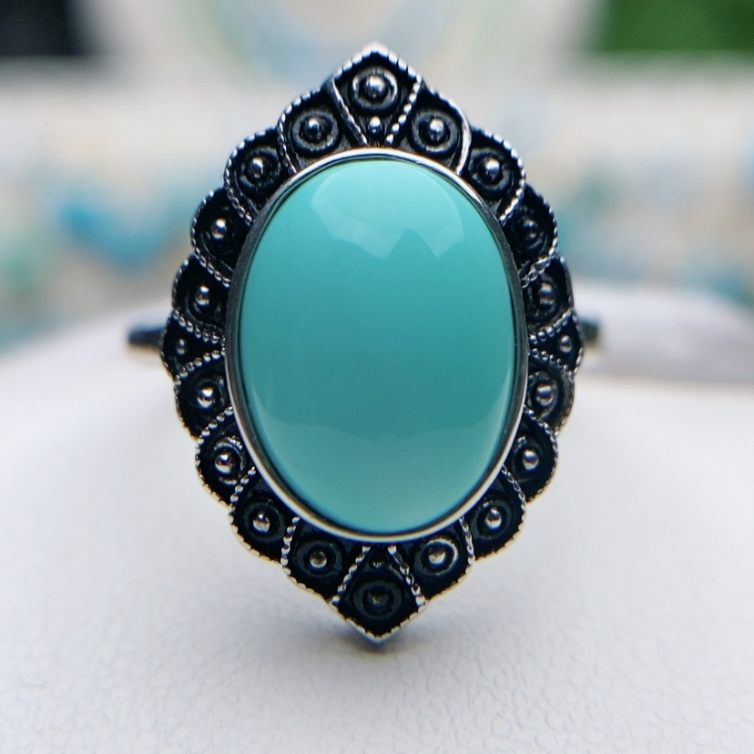 【闪购商品】绿松石珠宝奇石银S925镶嵌