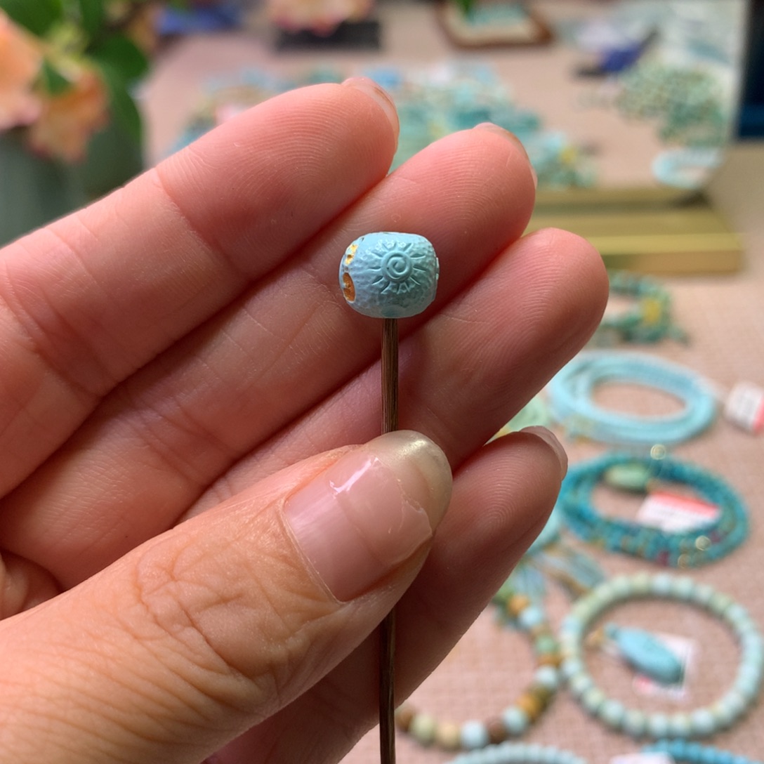 绿松石未镶嵌配饰