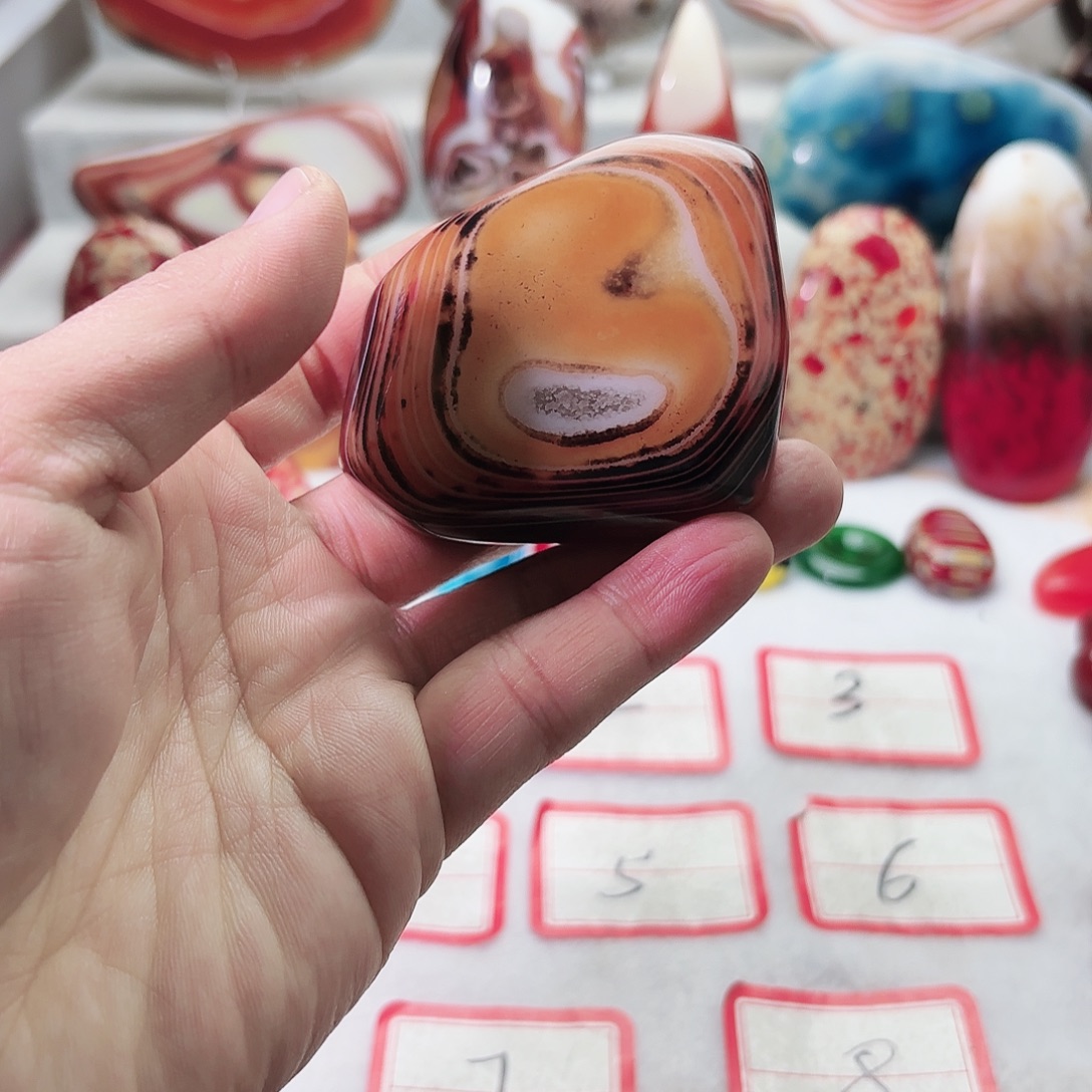 玛瑙/玉髓未镶嵌颈饰