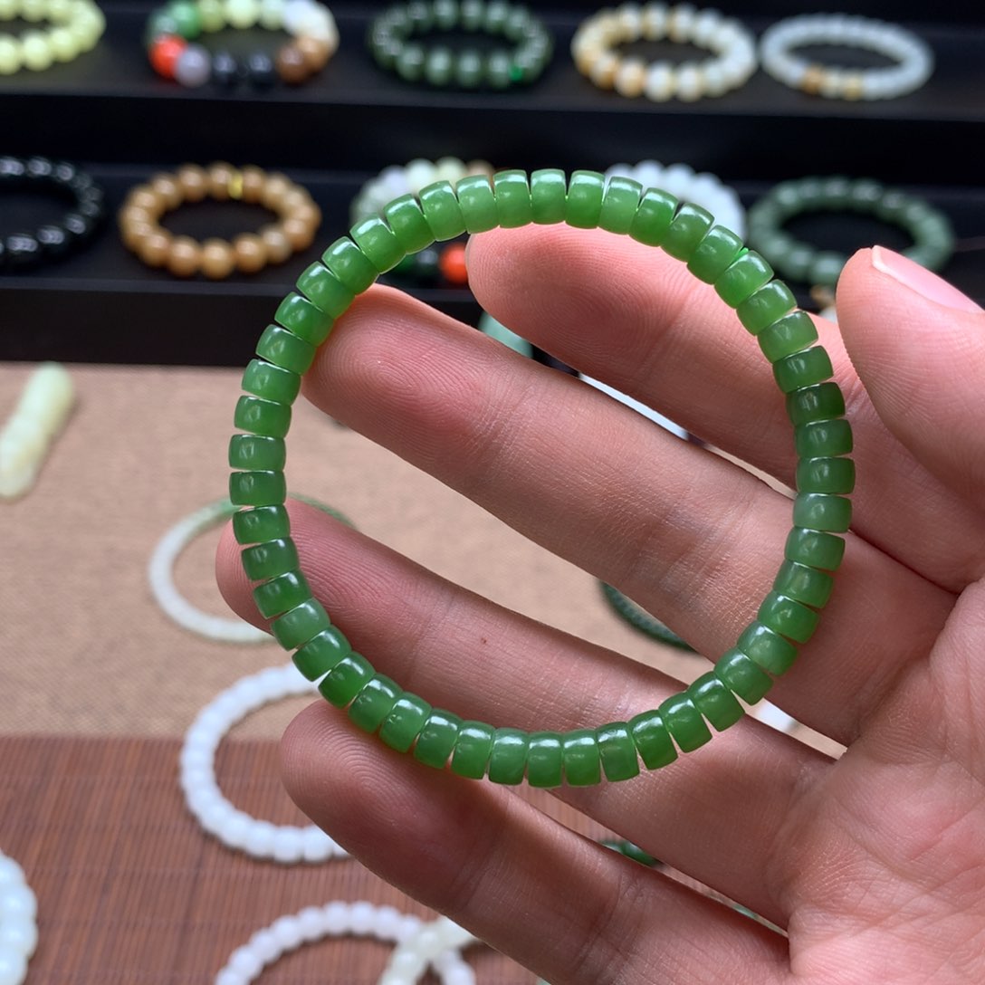 和田玉手链未镶嵌