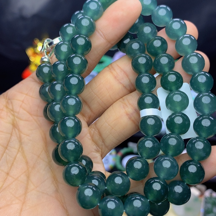 翡翠手链未镶嵌翡翠 9.8 