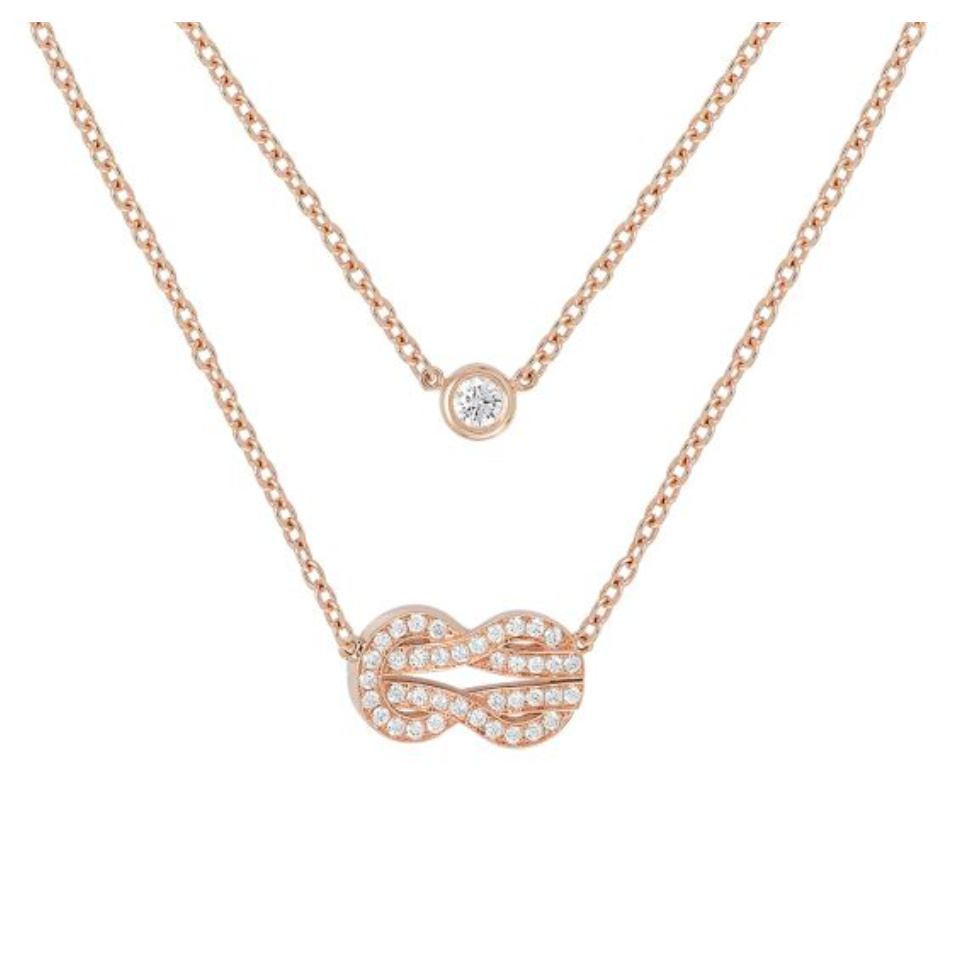 2810---18K金镶嵌百搭项链