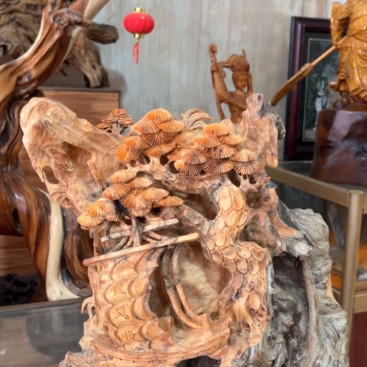 【闪购商品】柏木工艺品摆件工艺品