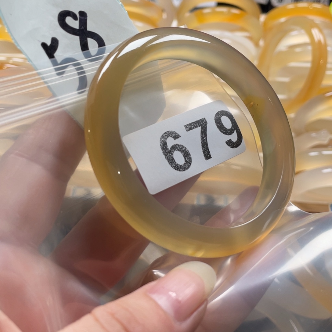 玛瑙/玉髓未镶嵌手镯