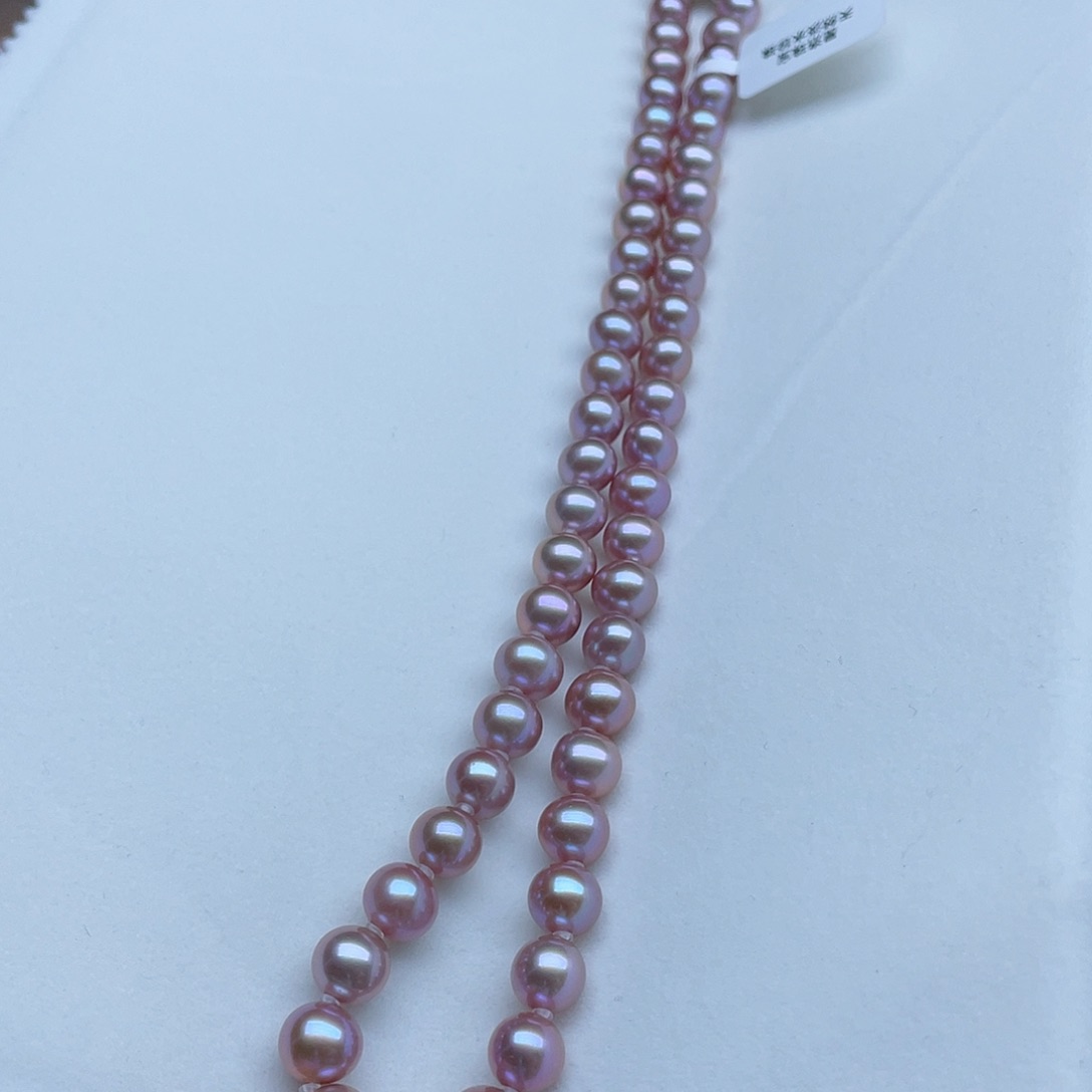 淡水珍珠颈饰银S925镶嵌