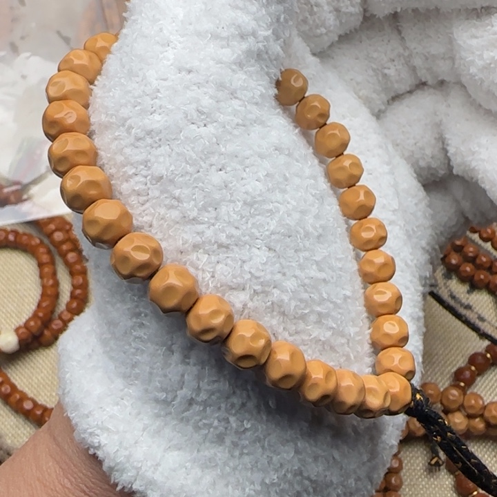 橄榄核手串/手链7.3爱妃糖全无白