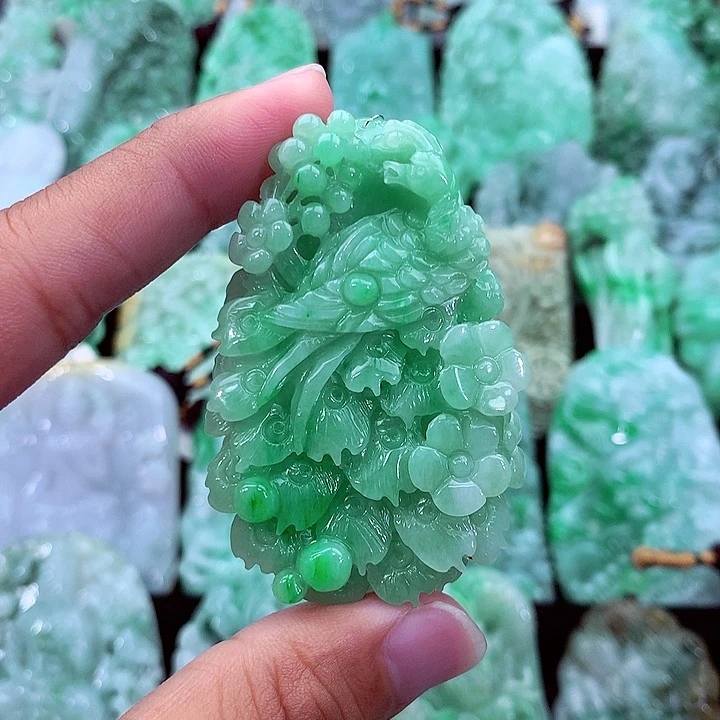 天然A货翡翠凤凰