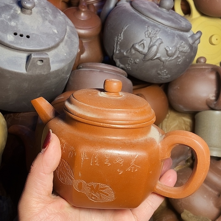 全手工制作宜兴紫砂壶