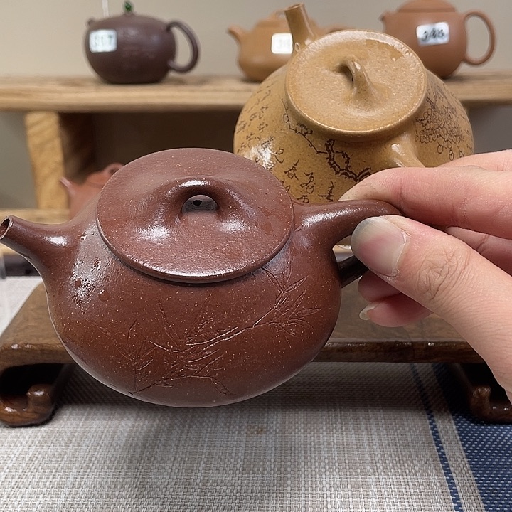 紫砂茶壶日*原矿手工紫砂壶
