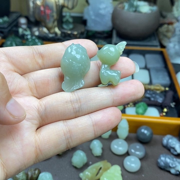 颈饰未镶嵌和田玉