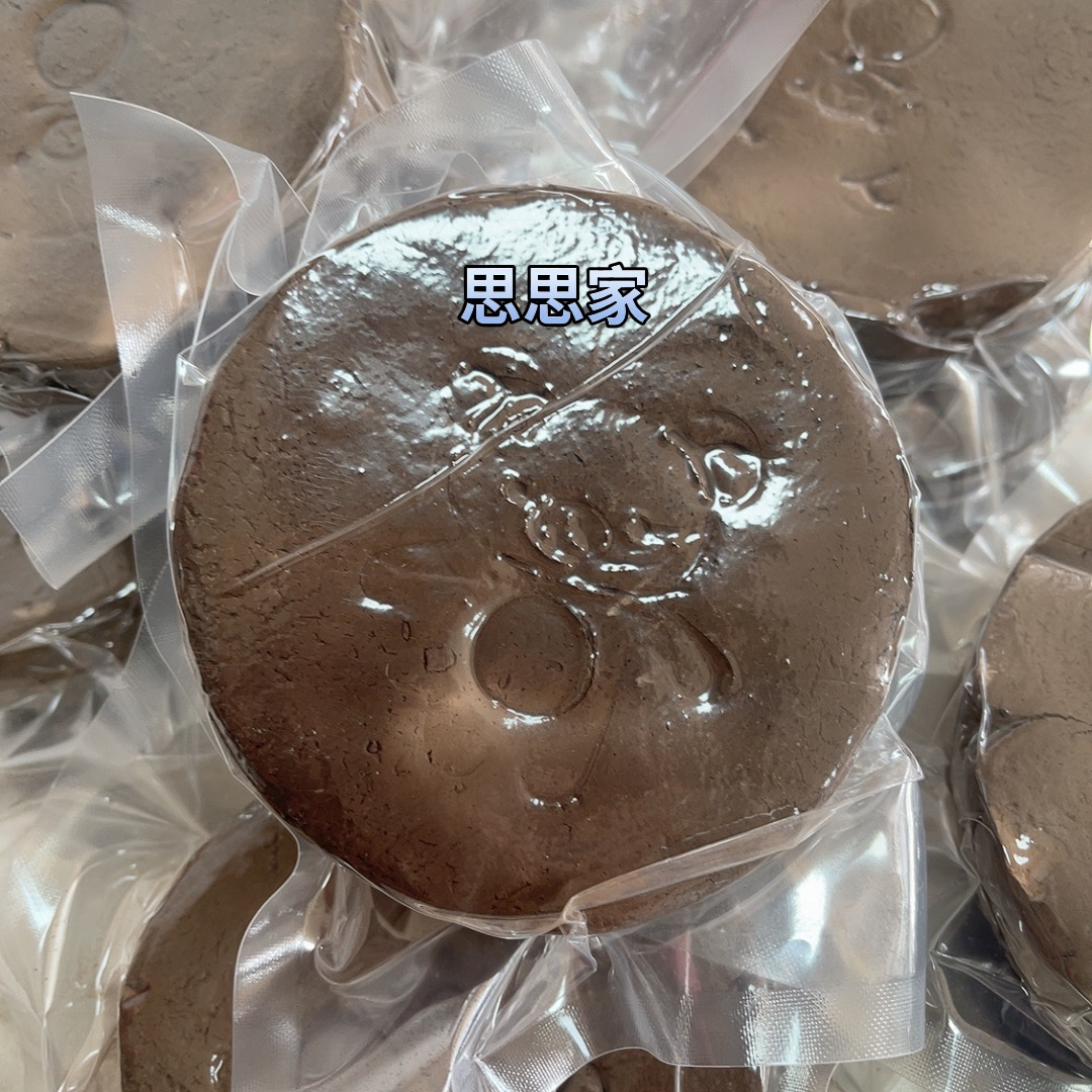 思思家细土小熊饼子 土块 