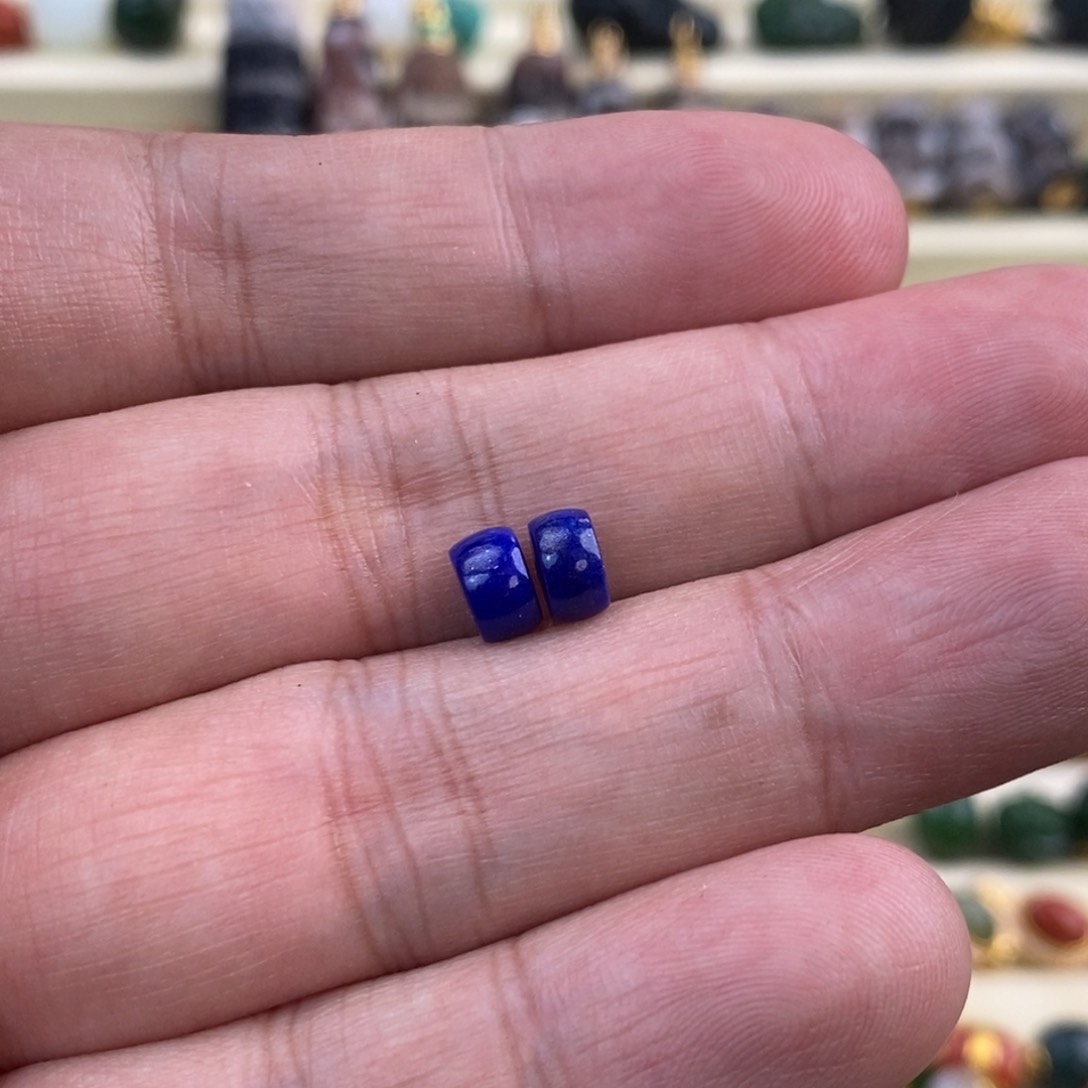 青金石颈饰未镶嵌%*点