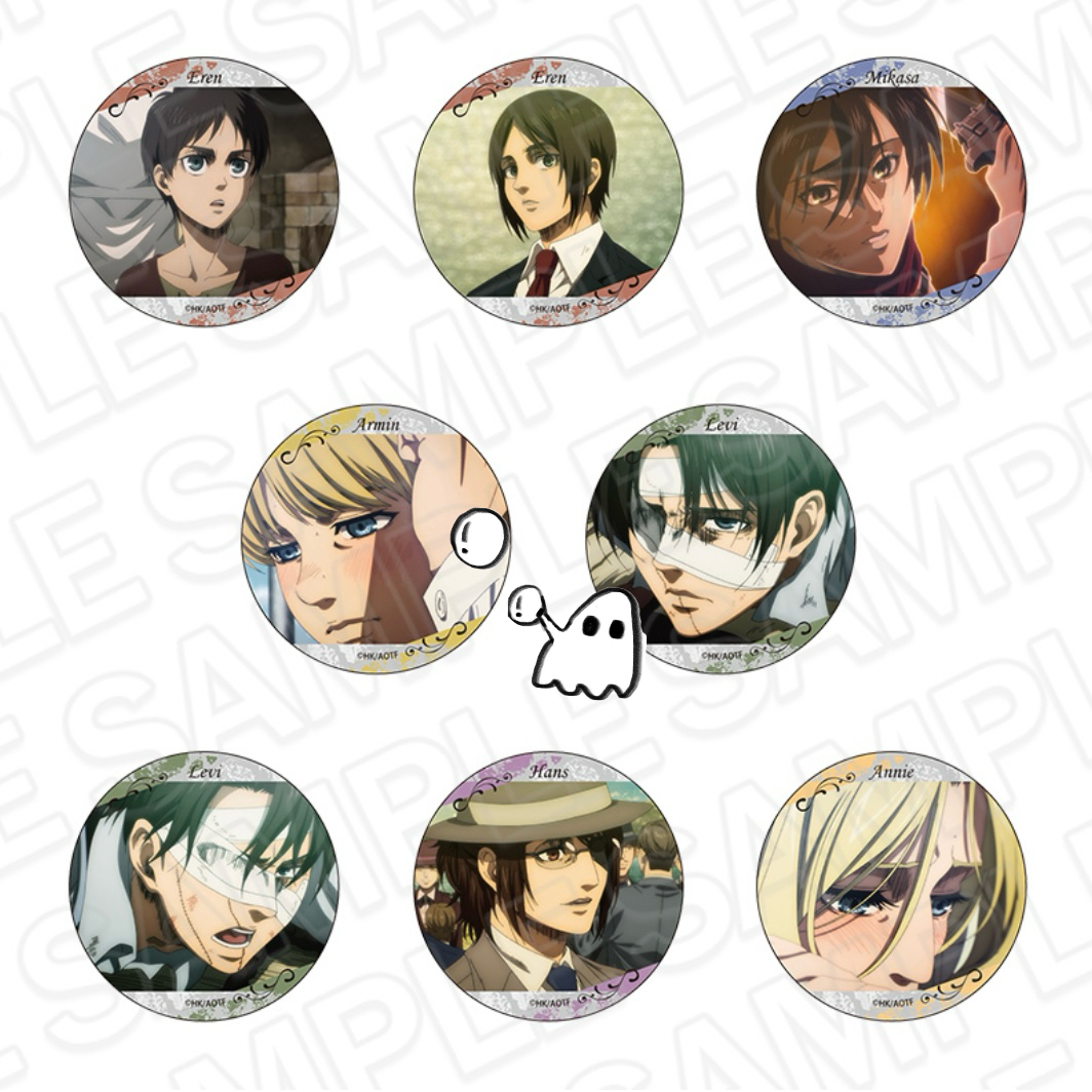 进击的巨人吧唧盲盒 最终章场面写吧唧 Contents Seed日谷正版